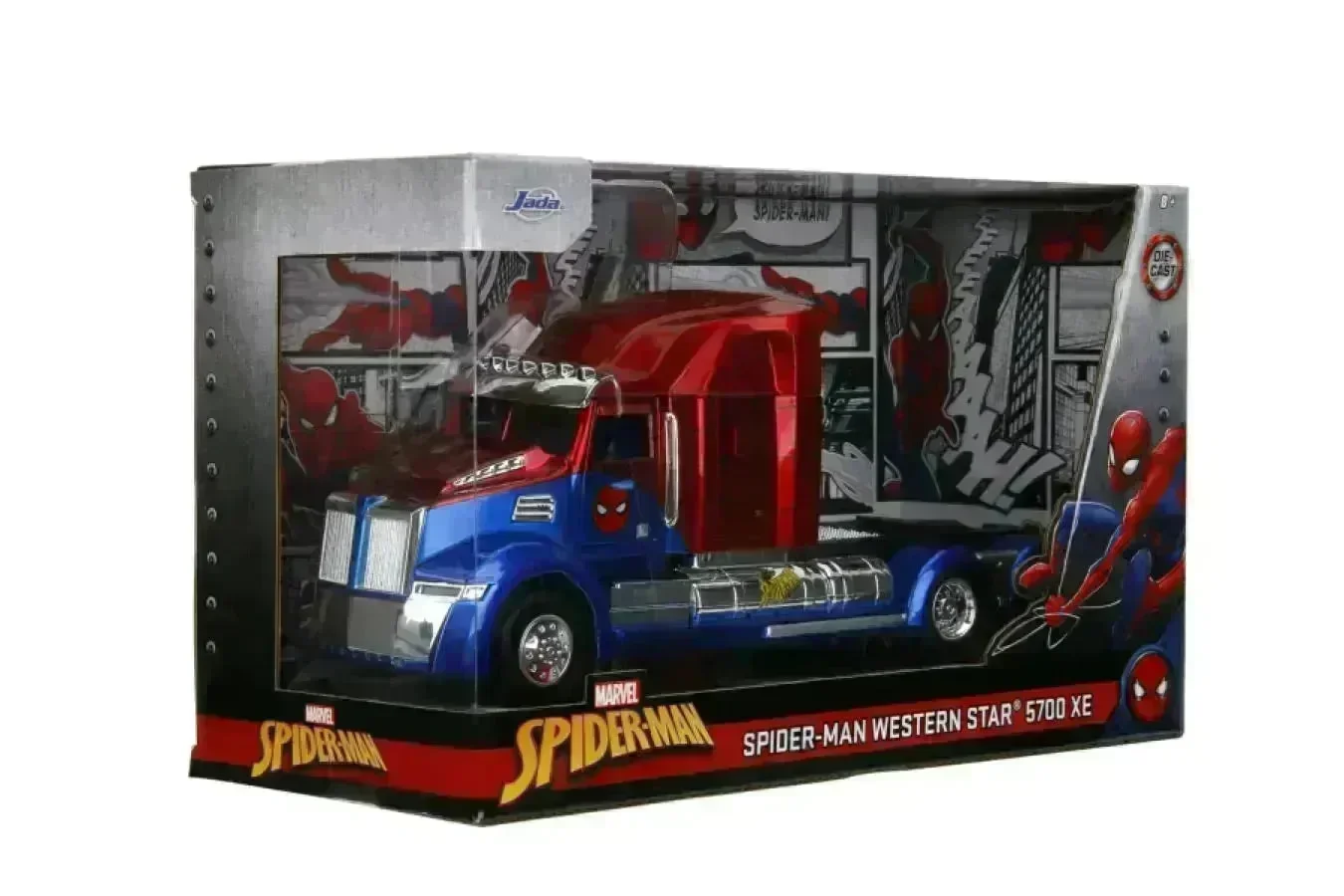 Marvel Comics - Spider-Man Big Rig 1:24 Scale Diecast Vehicle - Image 2
