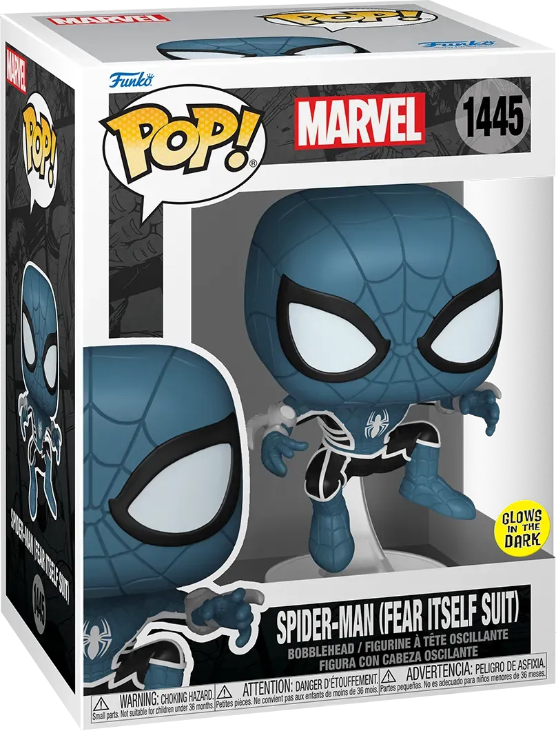 Marvel Comics - Spider-Man (Fear Itself Suit) Glow Pop! Vinyl - Image 4