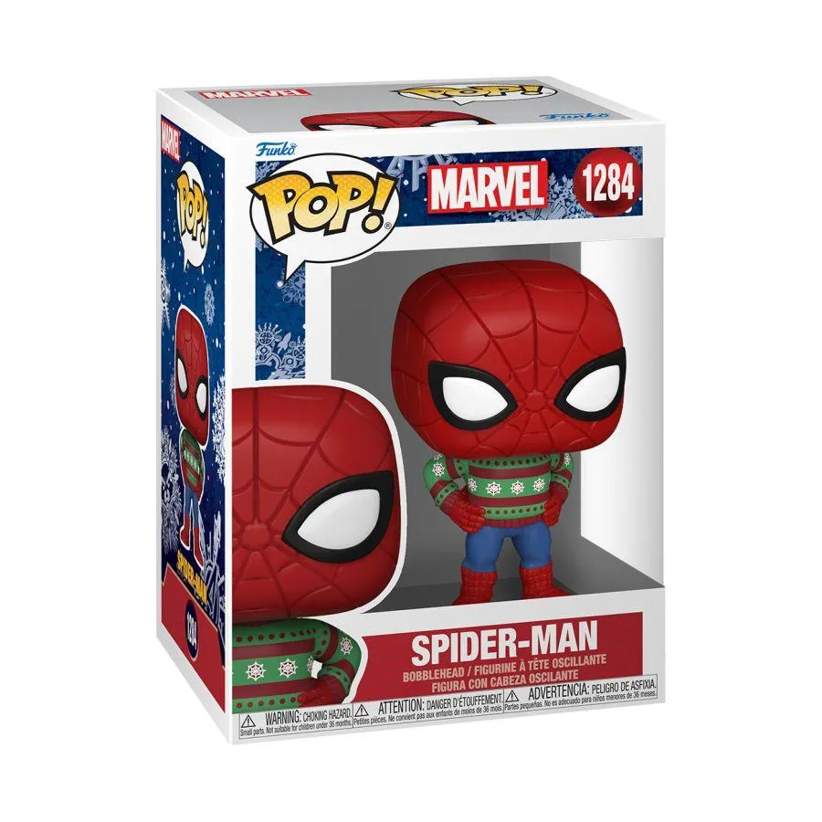 Marvel Comics - Spider-Man Holiday Sweater Pop! Vinyl - Image 3