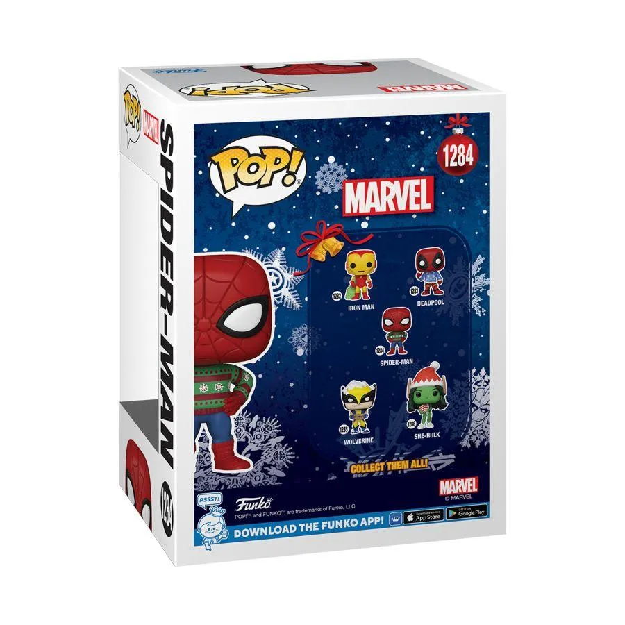 Marvel Comics - Spider-Man Holiday Sweater Pop! Vinyl - Image 4