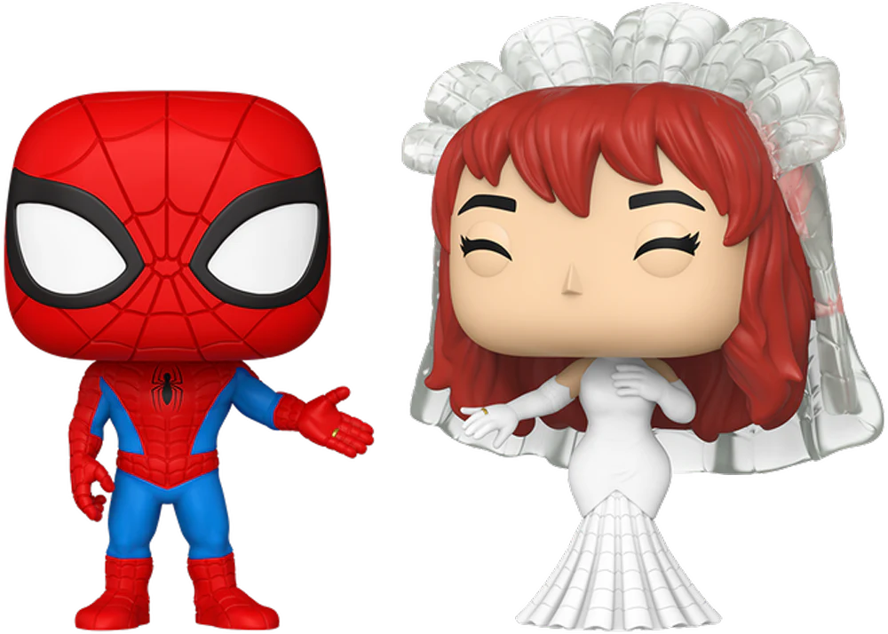 Marvel Comics - Spider-Man & MJ Pop! Vinyl 2-Pack - Image 2