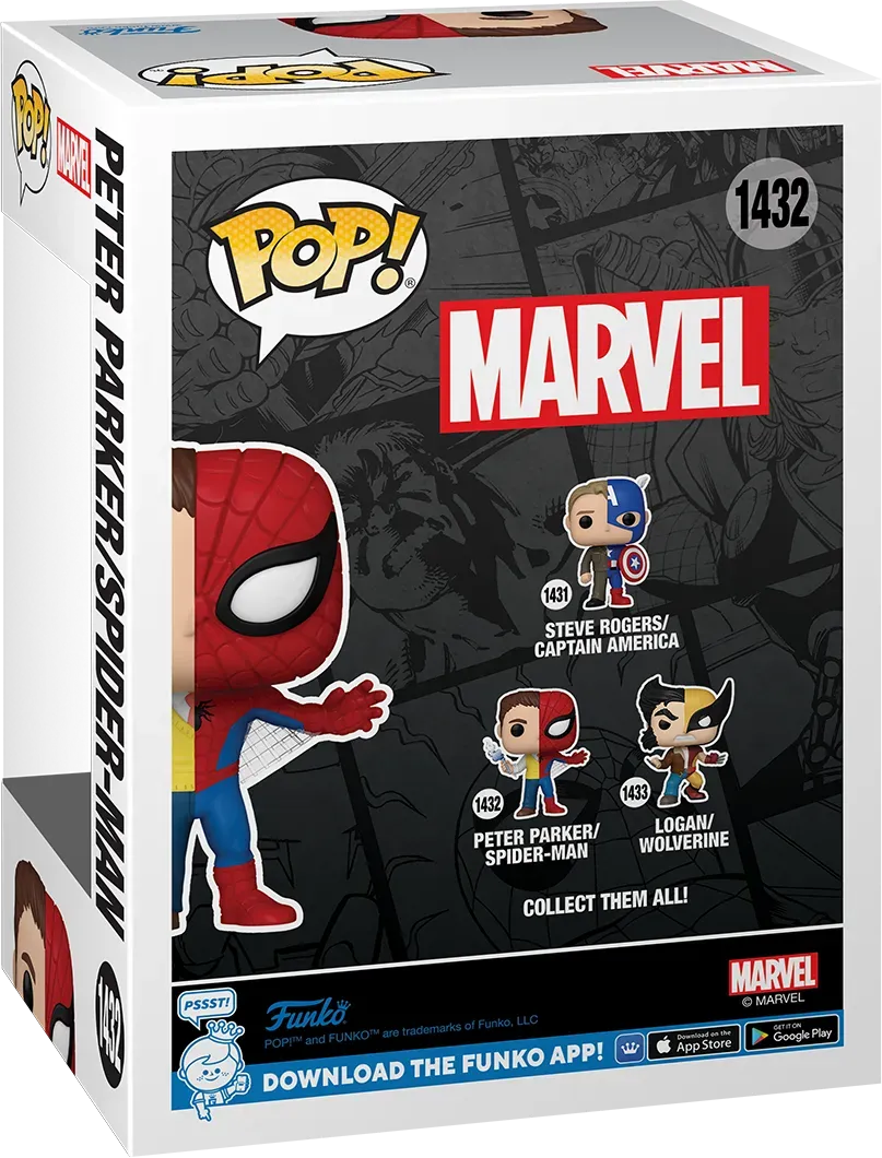 Marvel Comics - Spider-Man/Peter Parker Split Pop! Vinyl - Image 4