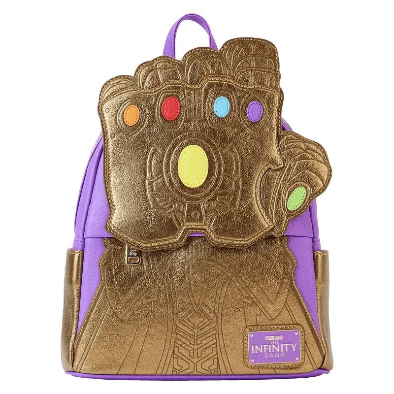 Marvel Comics - Thanos Gauntlet Metallic Mini Backpack