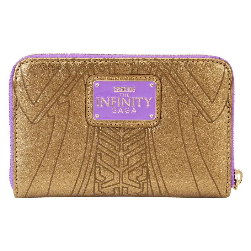 Marvel Comics - Thanos Gauntlet Metallic Zip Around Wallet - Image 4
