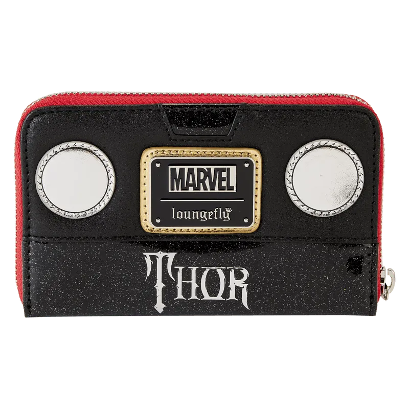 Marvel Comics - Thor Metallic Cosplay Zip Around Wallet - Image 4