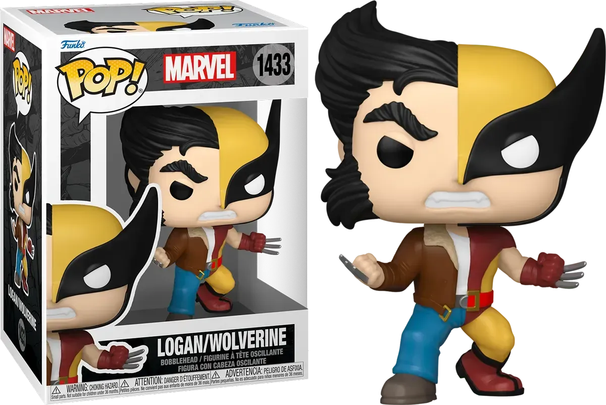 Marvel Comics - Wolverine/Logan Split Pop! Vinyl
