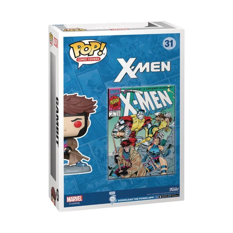 Marvel Comics - X-men #1 (Gambit) US Exclusive Pop! Comic Cover [RS] - Image 3