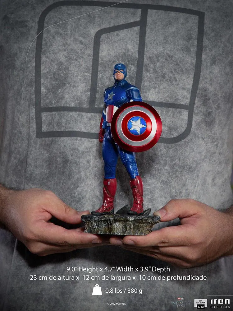 Marvel Infinity Saga - Captain America 1:10 Scale Statue - Image 9