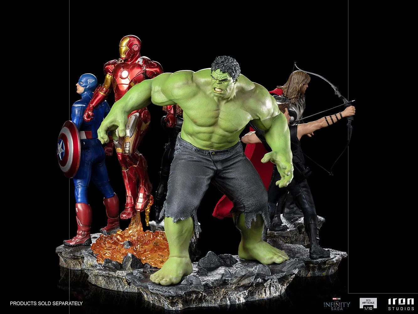 Marvel Infinity Saga - Hulk 1:10 Scale Statue - Image 8