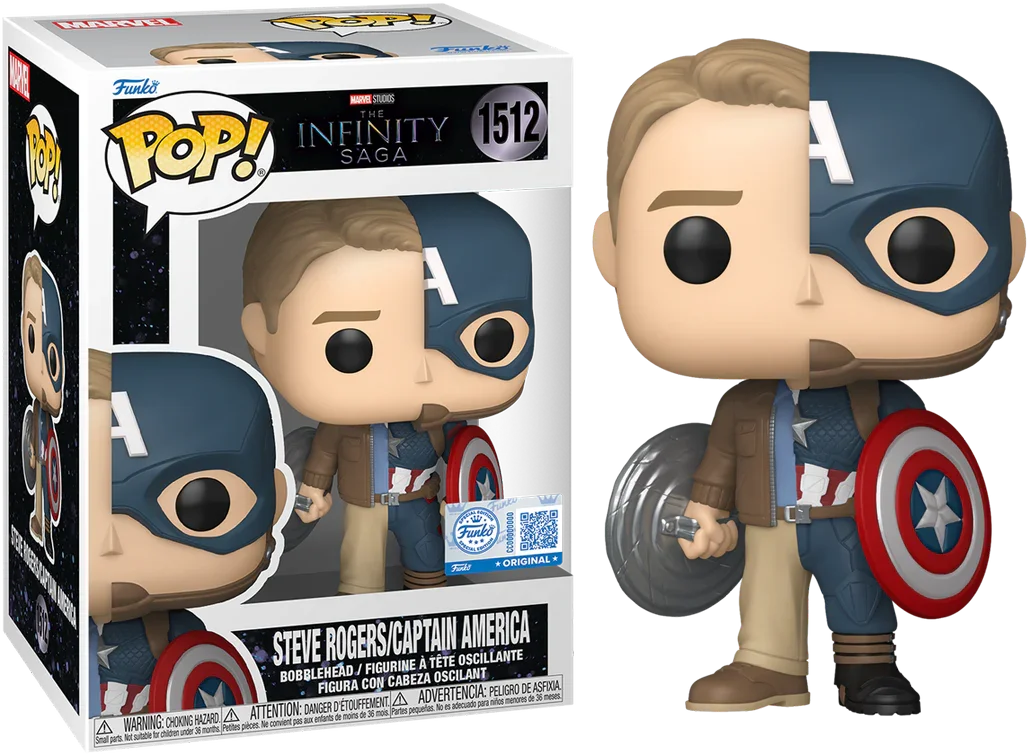 Marvel: Infinity Saga - Steve Rogers/Captain America US Exclusive Pop! Vinyl [RS]