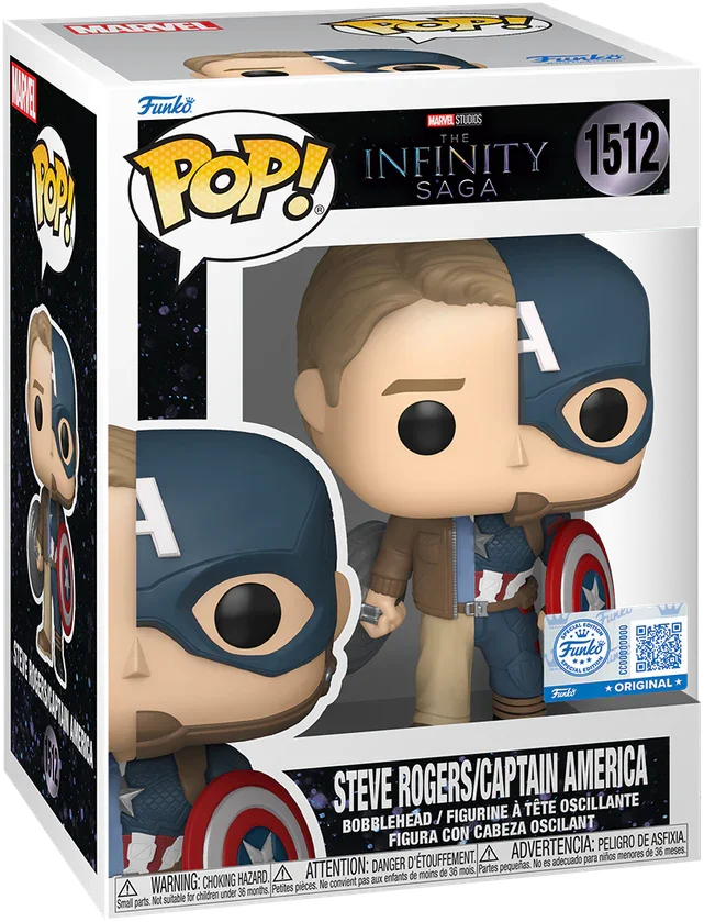 Marvel: Infinity Saga - Steve Rogers/Captain America US Exclusive Pop! Vinyl [RS] - Image 3