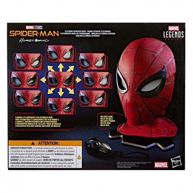 Marvel Legends Series Spider-Man Electronic Expressive Mask - Image 3