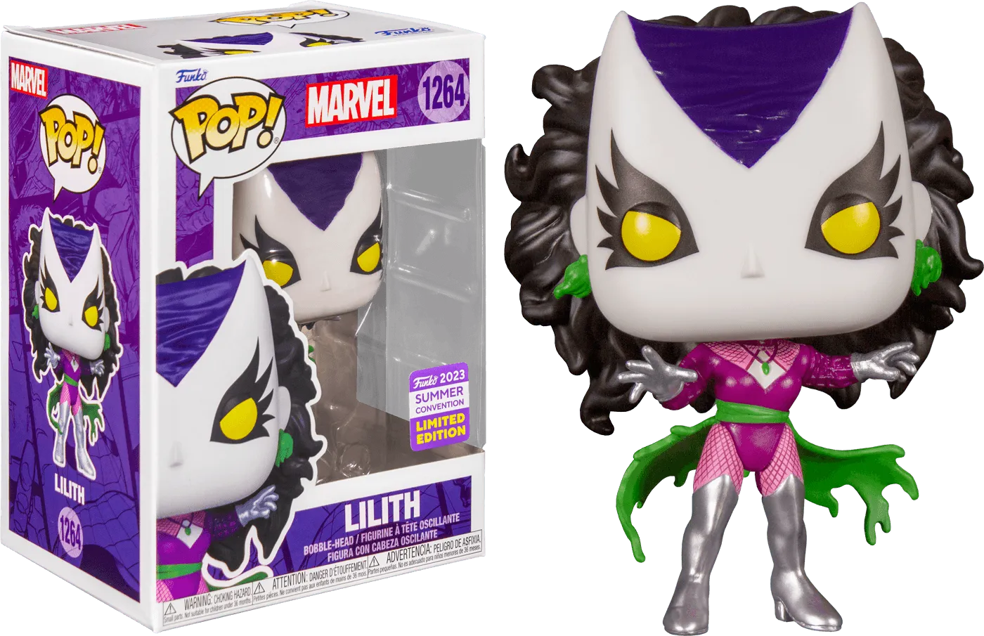 Marvel Comics - Lilith SDCC 2023 US Exclusive Pop! Vinyl [RS]