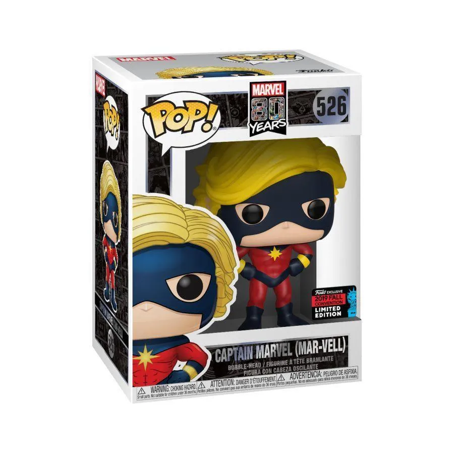 Marvel - Mar-Vell 1st Appearance 80th Anniversary NYCC 2019 US Exclusive Pop! Vinyl - Image 3