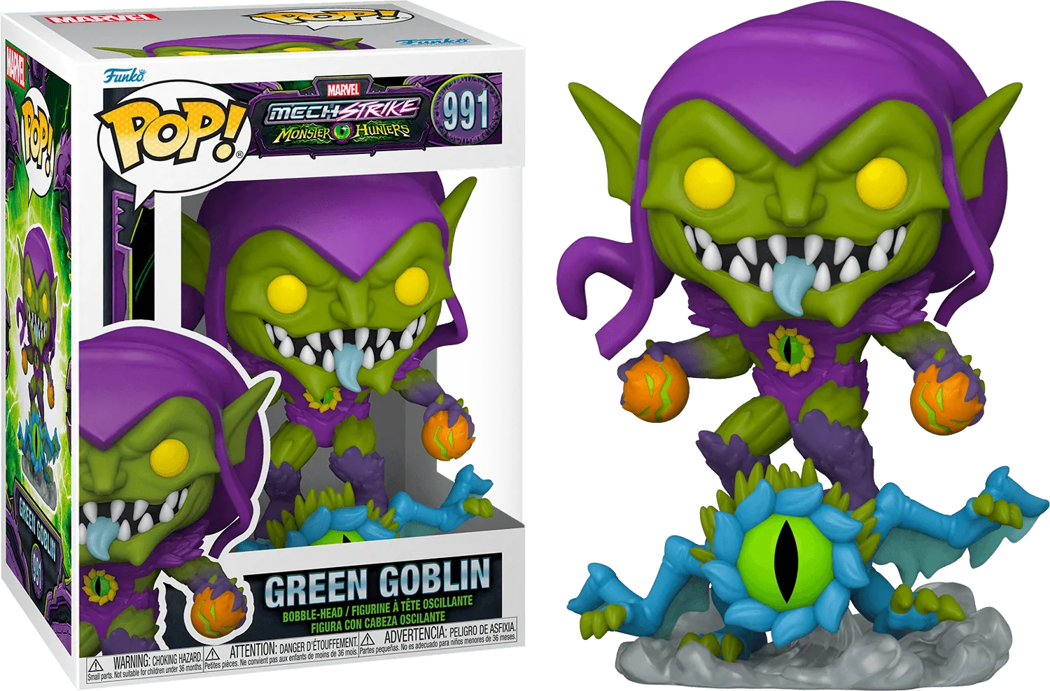 Marvel Mech Strike Monster Hunters - Green Goblin Pop! Vinyl