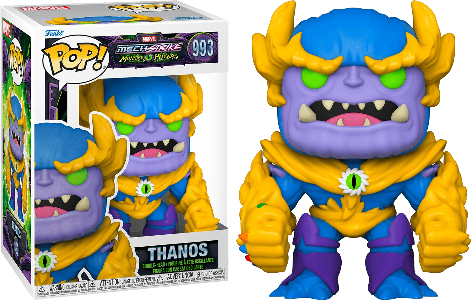 Marvel Mech Strike Monster Hunters - Thanos Pop! Vinyl