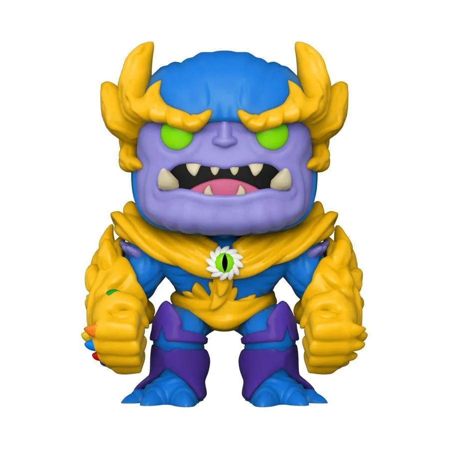 Marvel Mech Strike Monster Hunters - Thanos Pop! Vinyl - Image 2