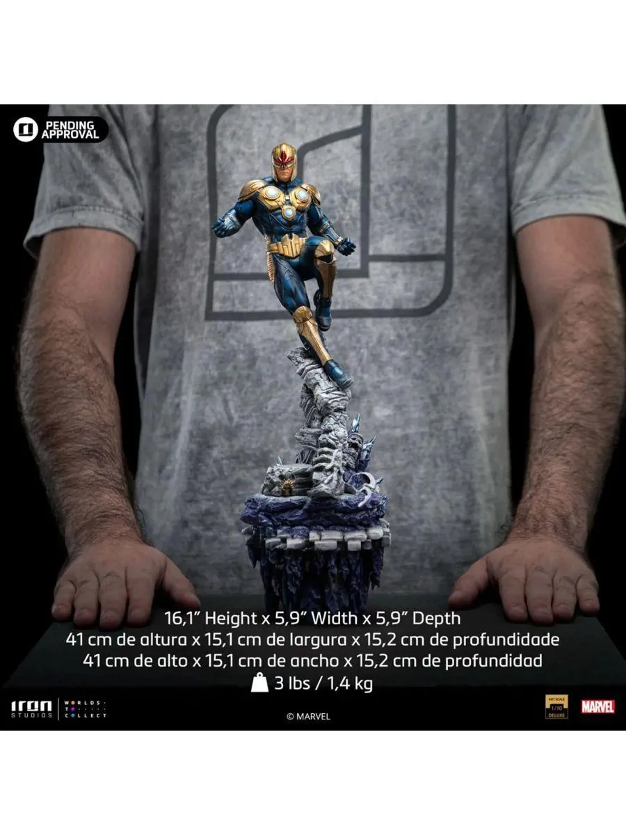 Marvel - Nova Deluxe 1:10 Scale Statue - Image 13