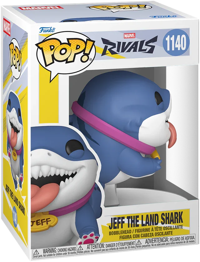 Marvel Rivals - Jeff the Land Shark Pop! Vinyl - Image 3