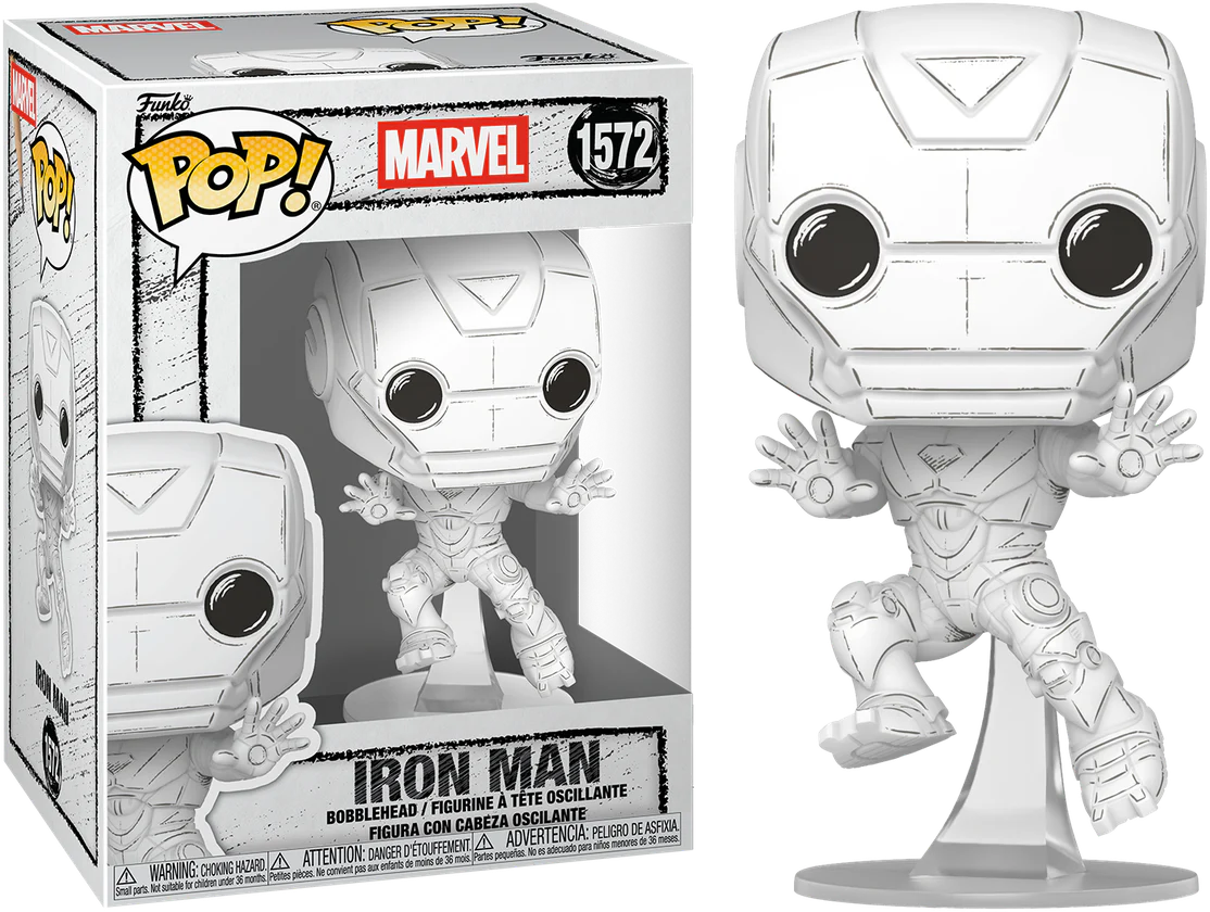 Marvel: Sketched - Iron Man Pop! Vinyl