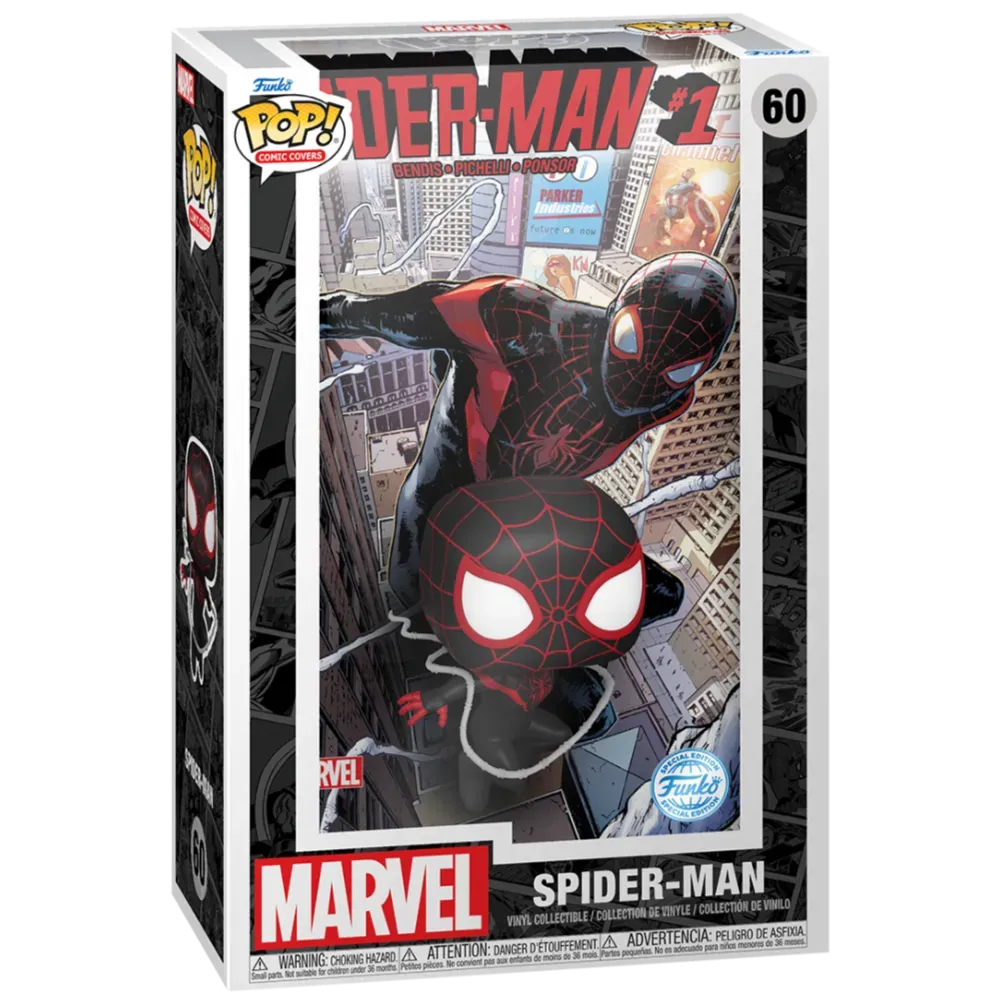 Marvel Comics - Spider-Man #1 (2016) US Exclusive Pop! Comic Cover [RS]