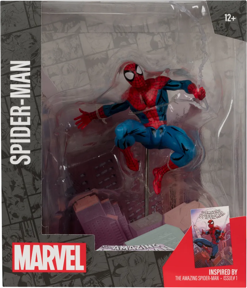 Marvel - Spider-Man "The Amazing Spider-Man #1" 1:10 Scale Posed Figure - Image 4