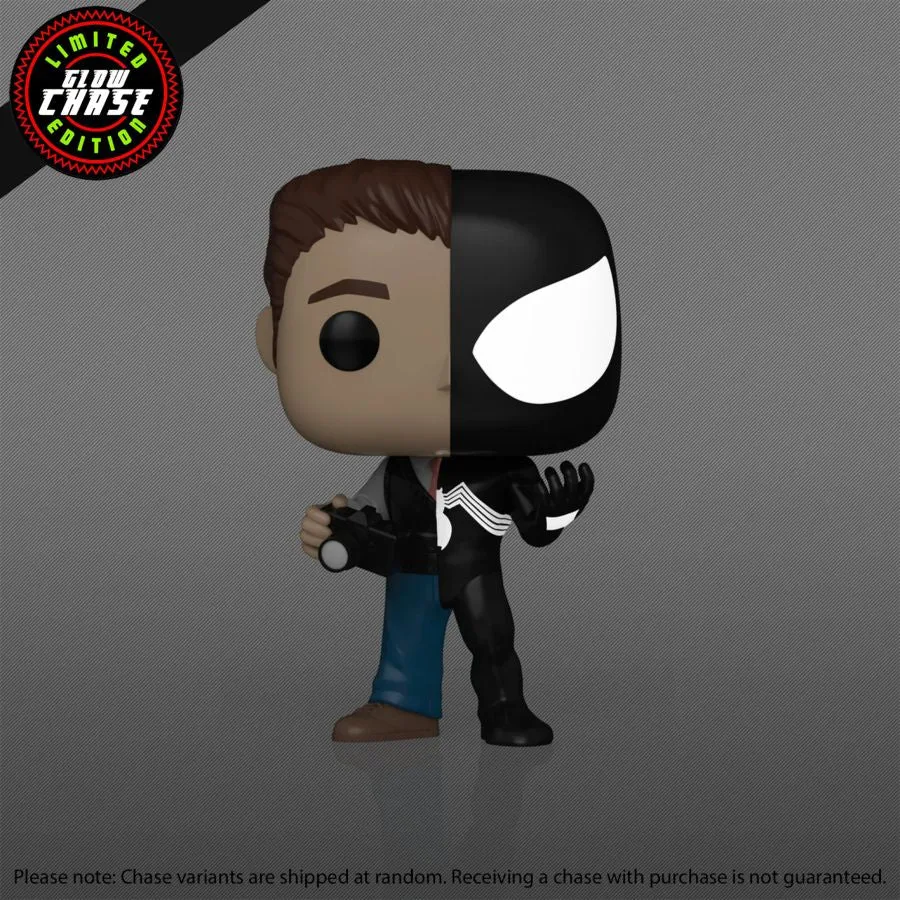 Marvel: Split - Peter Parker/Symbiote Suit US Exclusive Pop! Vinyl [RS] - Image 7