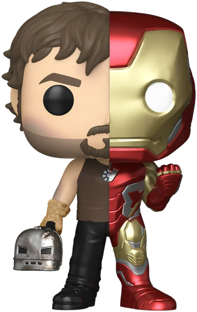 Marvel: Split - Tony Stark/Iron Man Pop! Vinyl [RS] - Image 2