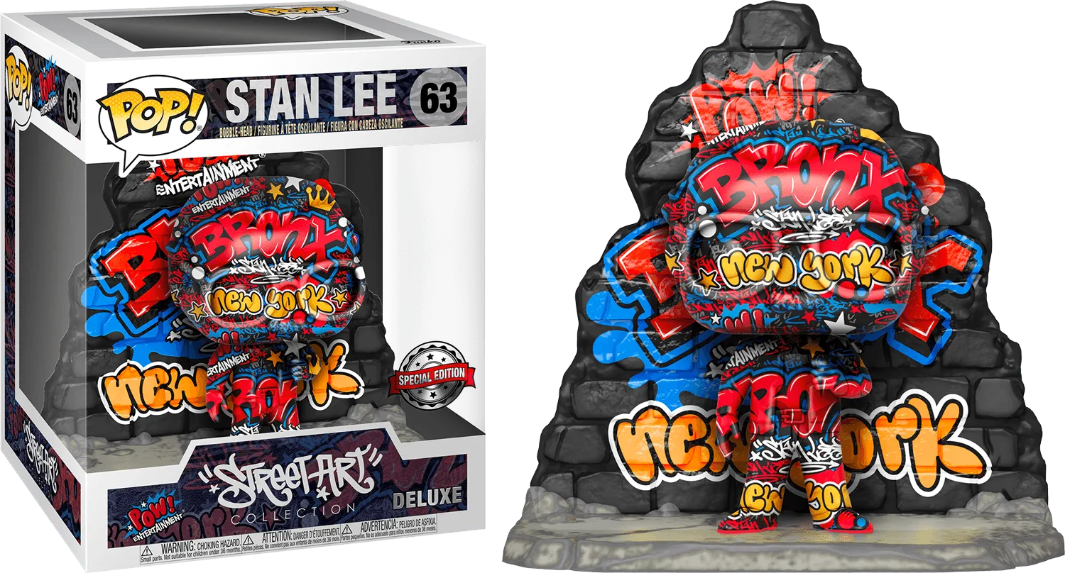 Marvel - Stan Lee Graffiti Deco US Exclusive Pop! Deluxe [RS]