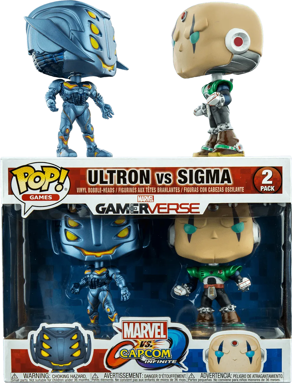 Marvel vs Capcom: Infinite - Ultron vs Sigma Pop! Vinyl 2-pack