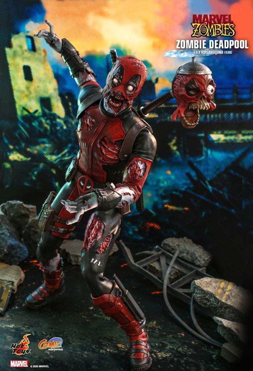 Marvel Zombies (comics) - Deadpool 1:6 Scale 12" Action Figure - Image 2