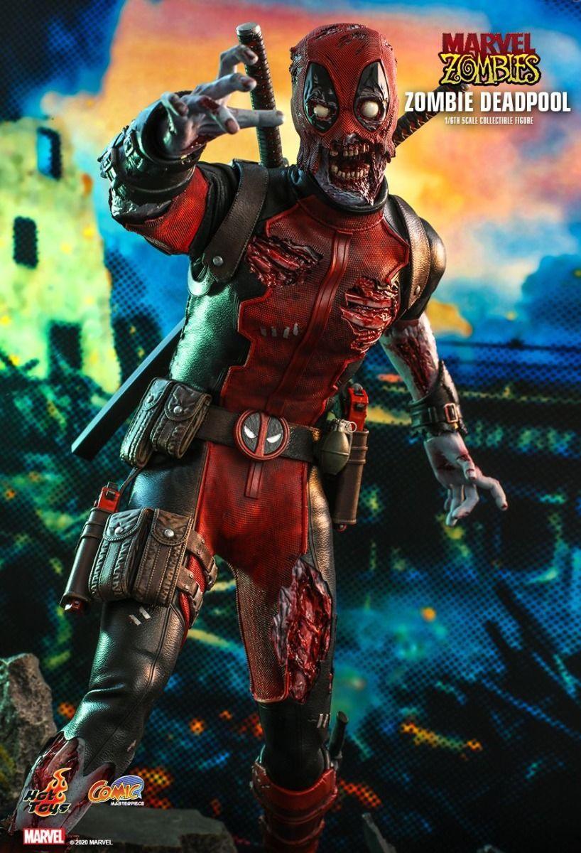 Marvel Zombies (comics) - Deadpool 1:6 Scale 12" Action Figure - Image 3