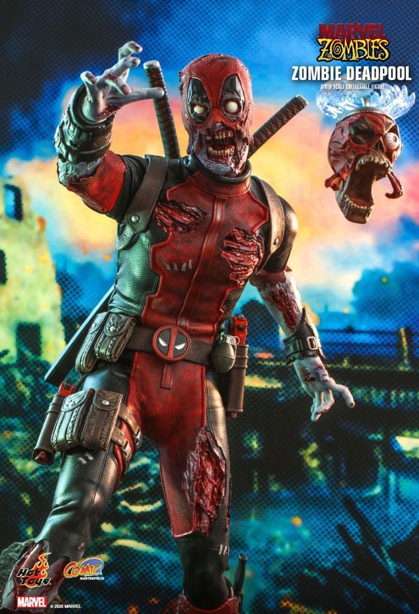 Marvel Zombies (comics) - Deadpool 1:6 Scale 12" Action Figure - Image 4