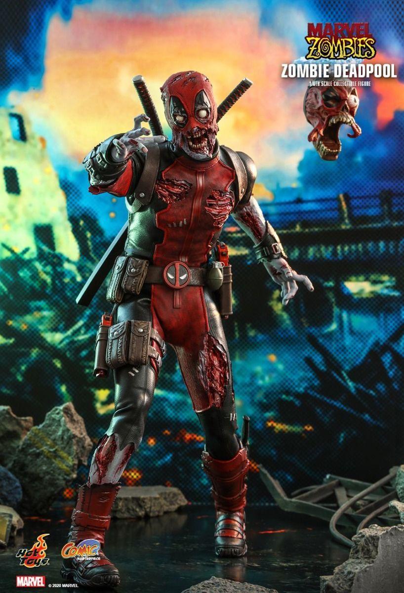Marvel Zombies (comics) - Deadpool 1:6 Scale 12" Action Figure - Image 6