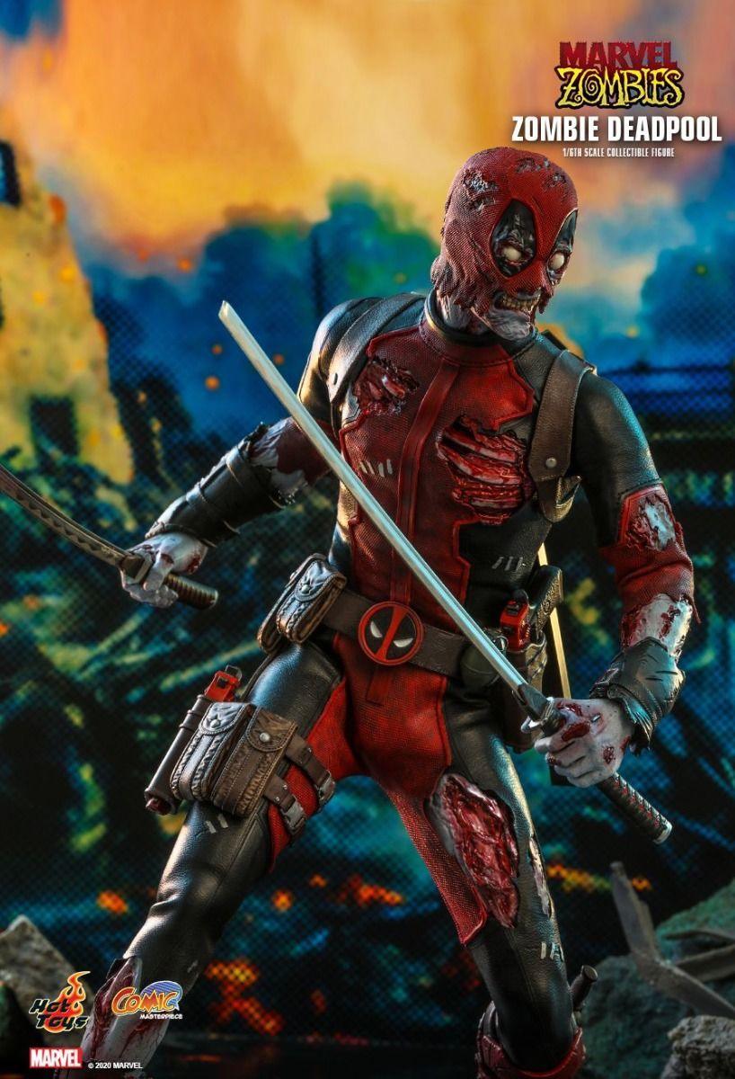 Marvel Zombies (comics) - Deadpool 1:6 Scale 12" Action Figure - Image 8