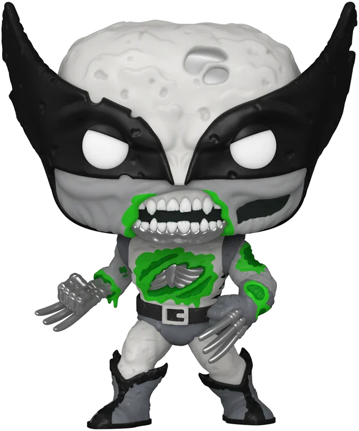 Marvel: Zombies - Wolverine US Exclusive Glow Pop! Vinyl [RS] - Image 2