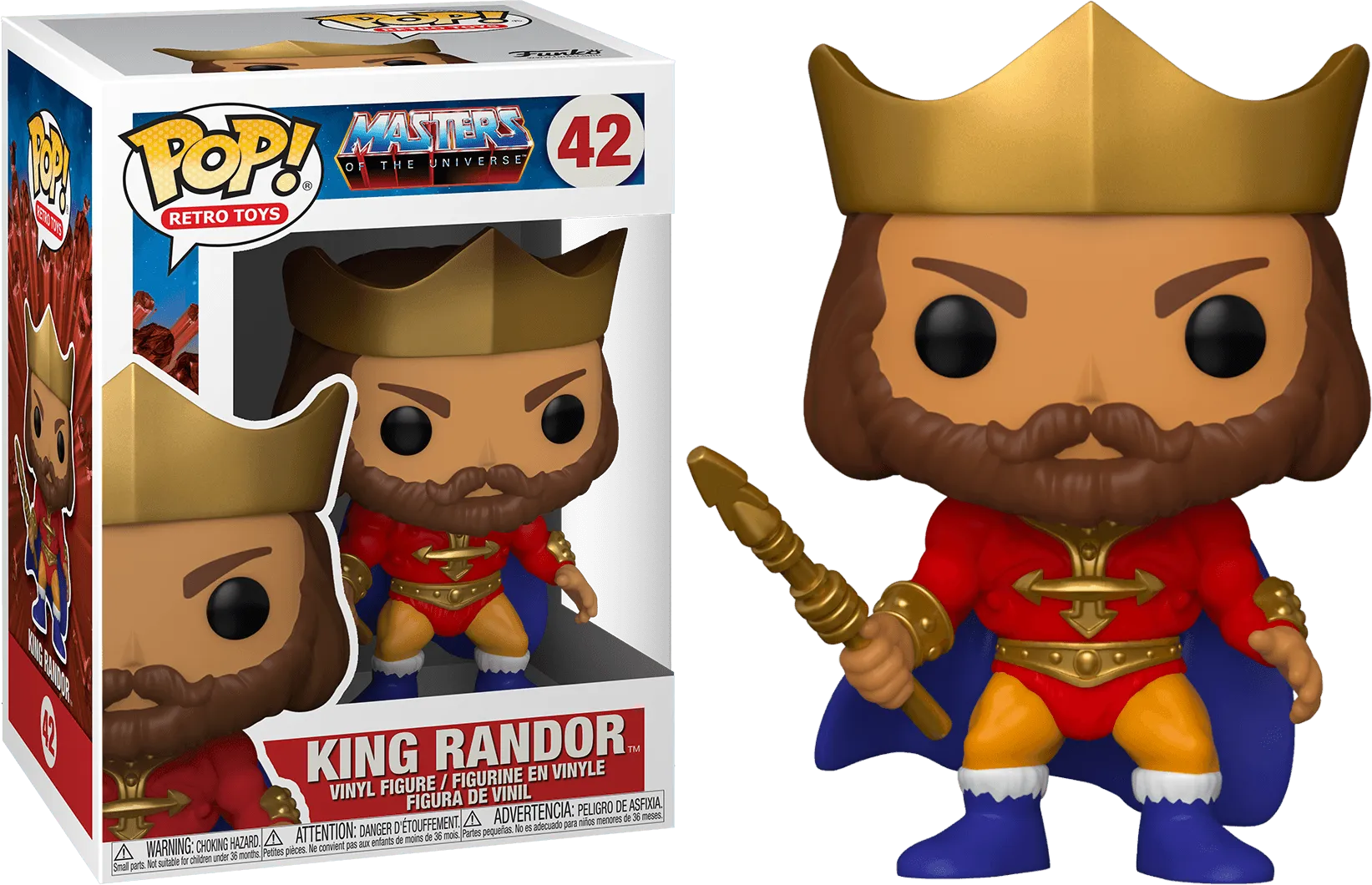 Masters of the Universe - King Randor Pop! Vinyl