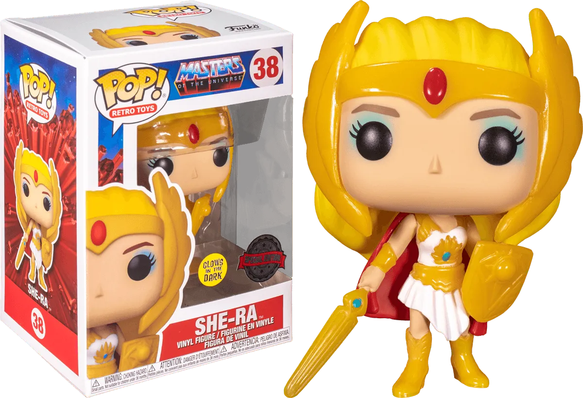 Masters of the Universe - She-Ra Classic Glow US Exclusive Pop! Vinyl