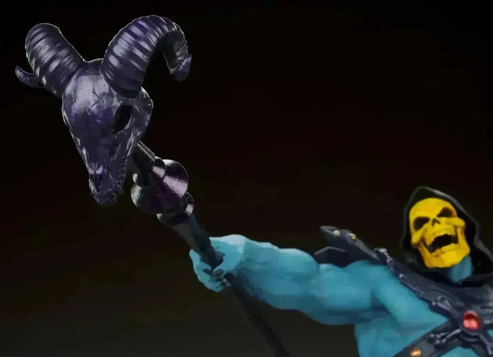 Masters of the Universe - Skeletor & Panthor Deluxe 1:6 Scale Maquette - Image 13