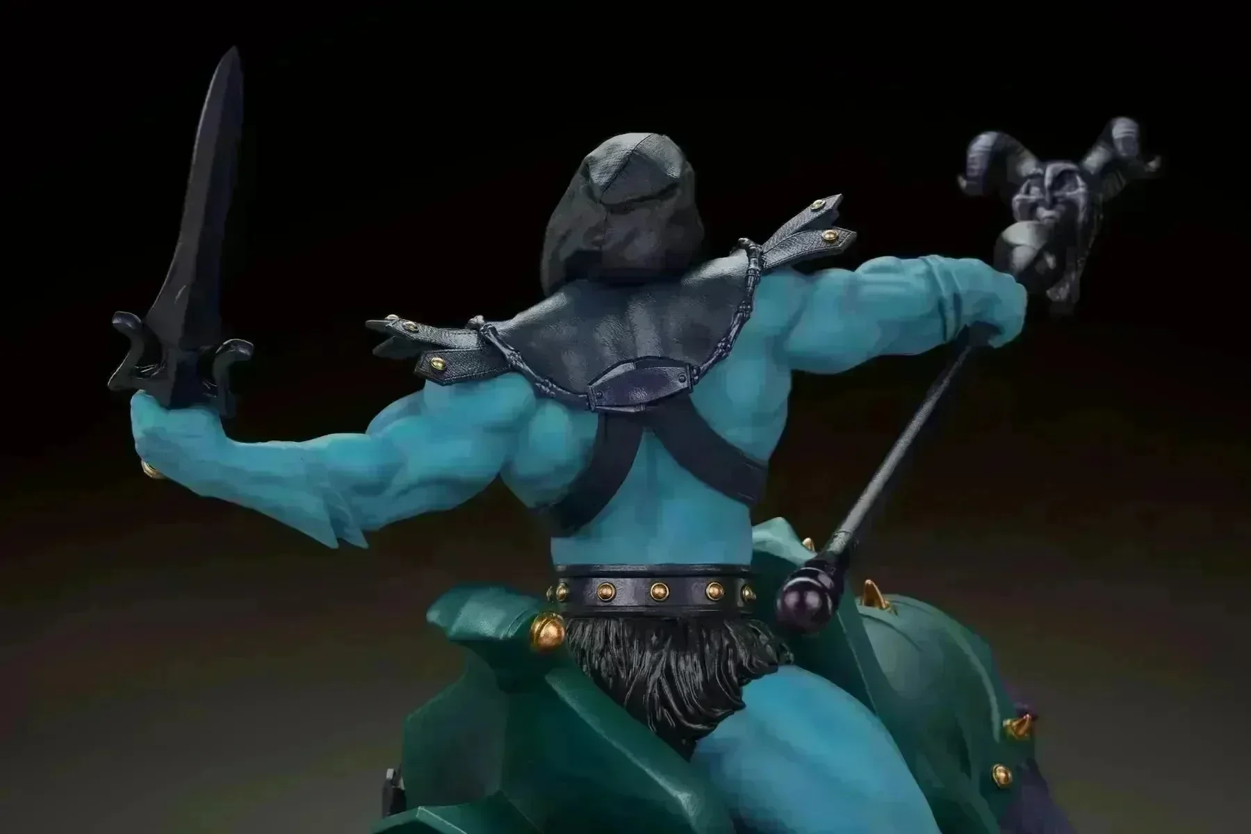 Masters of the Universe - Skeletor & Panthor Deluxe 1:6 Scale Maquette - Image 17