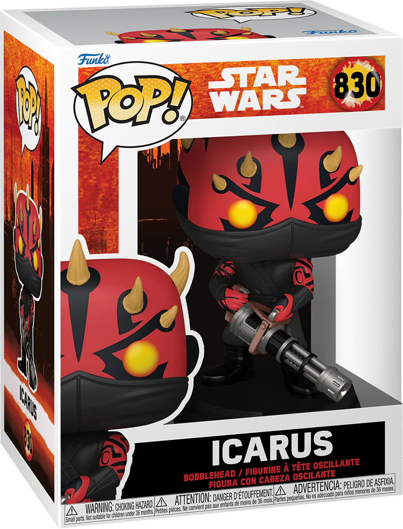 Star Wars: Maul Shadow Lord - Icarus Pop! Vinyl - Image 3