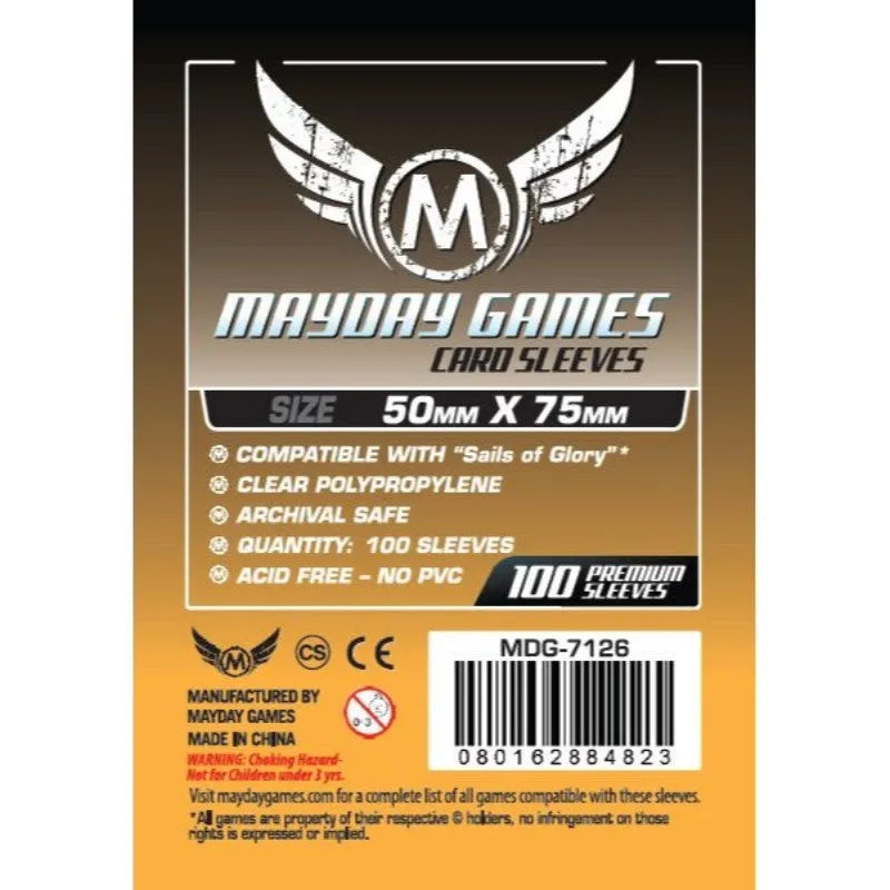 Mayday - Custom Card Sleeves (Pack of 100) - 50 X 75 MM - Image 2