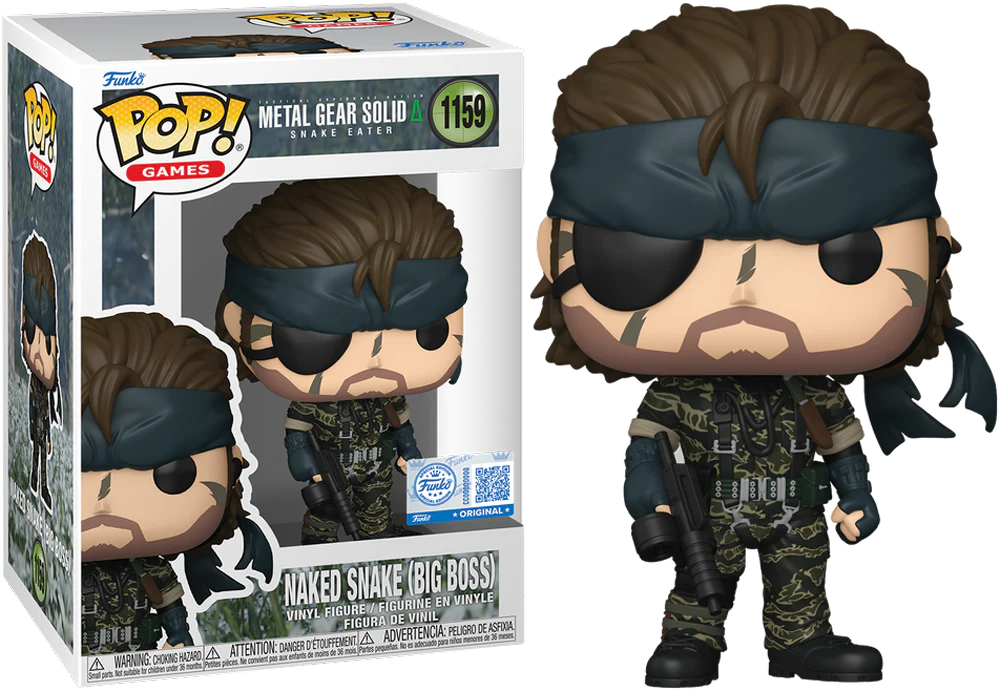 Metal Gear Solid 3 - Big Boss US Exclusive Pop! Vinyl [RS]