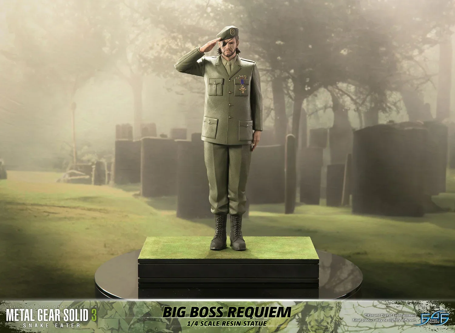 Metal Gear Solid 3: Snake Eater - Big Boss Requiem 1:4 Statue - Image 10