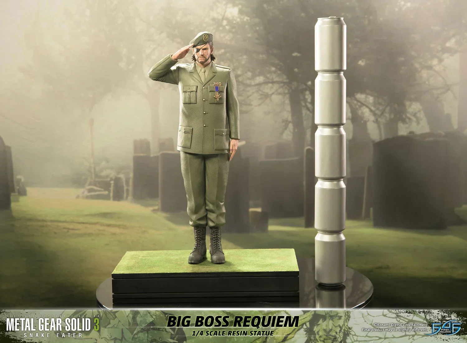 Metal Gear Solid 3: Snake Eater - Big Boss Requiem 1:4 Statue - Image 11
