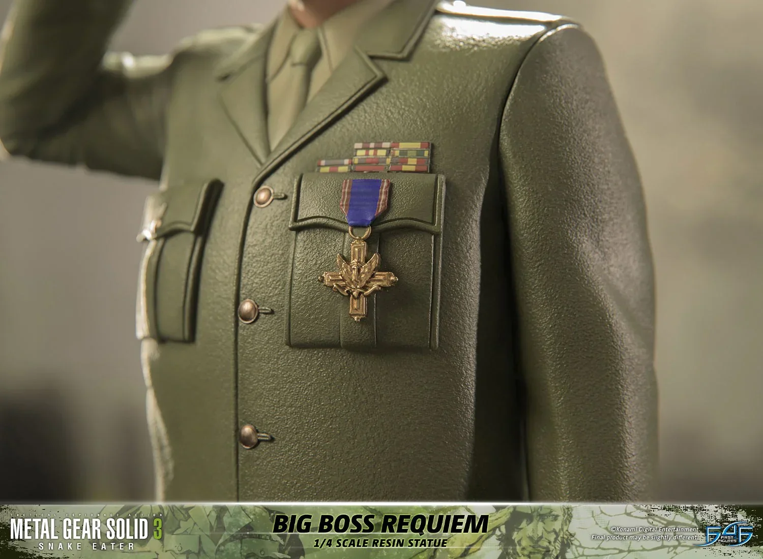 Metal Gear Solid 3: Snake Eater - Big Boss Requiem 1:4 Statue - Image 16