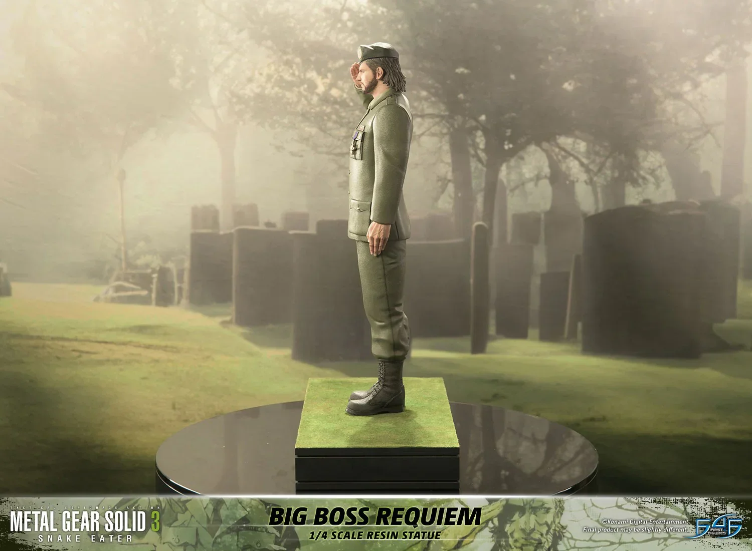 Metal Gear Solid 3: Snake Eater - Big Boss Requiem 1:4 Statue - Image 4
