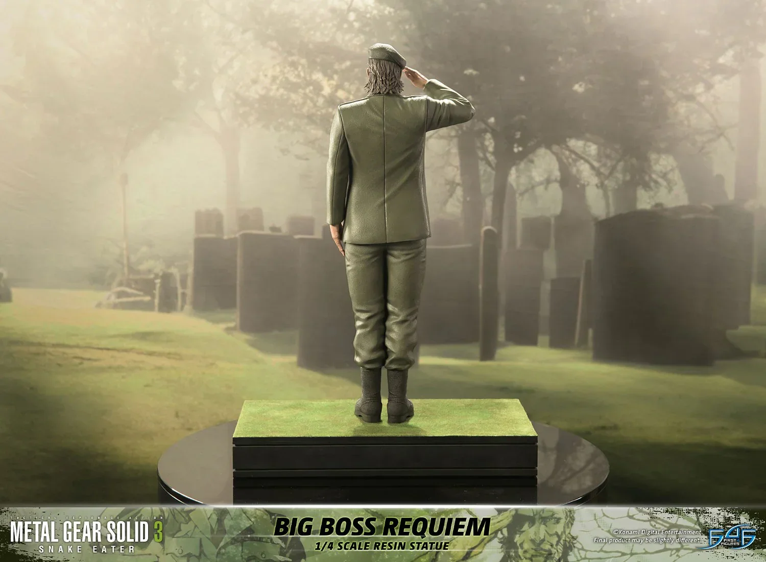 Metal Gear Solid 3: Snake Eater - Big Boss Requiem 1:4 Statue - Image 5