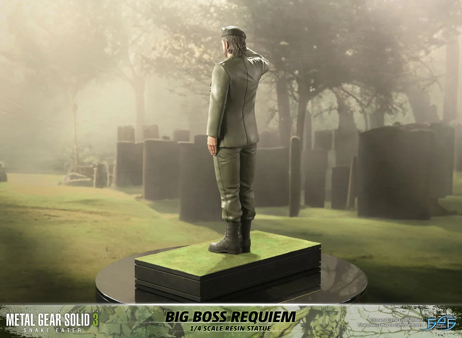 Metal Gear Solid 3: Snake Eater - Big Boss Requiem 1:4 Statue - Image 6