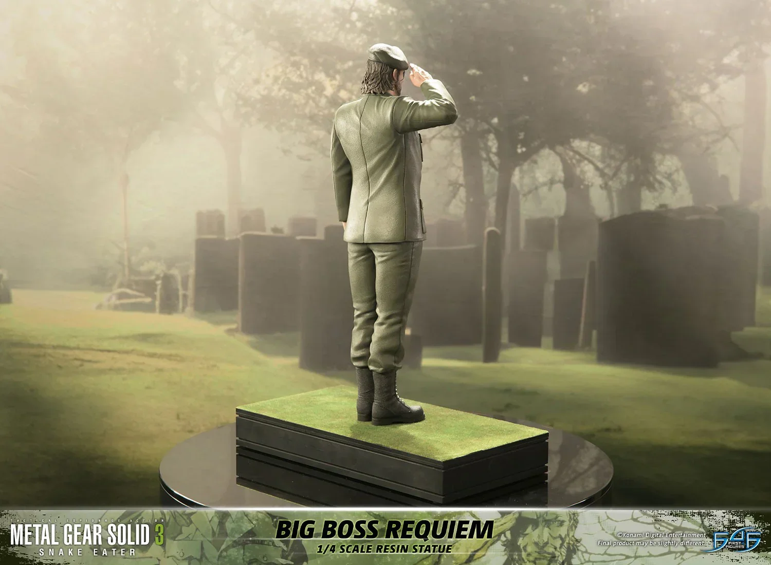 Metal Gear Solid 3: Snake Eater - Big Boss Requiem 1:4 Statue - Image 7